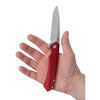 Case Cutlery Knife, Case Red Anodized Aluminum Kinzua with Spear S35VN Blade 64661